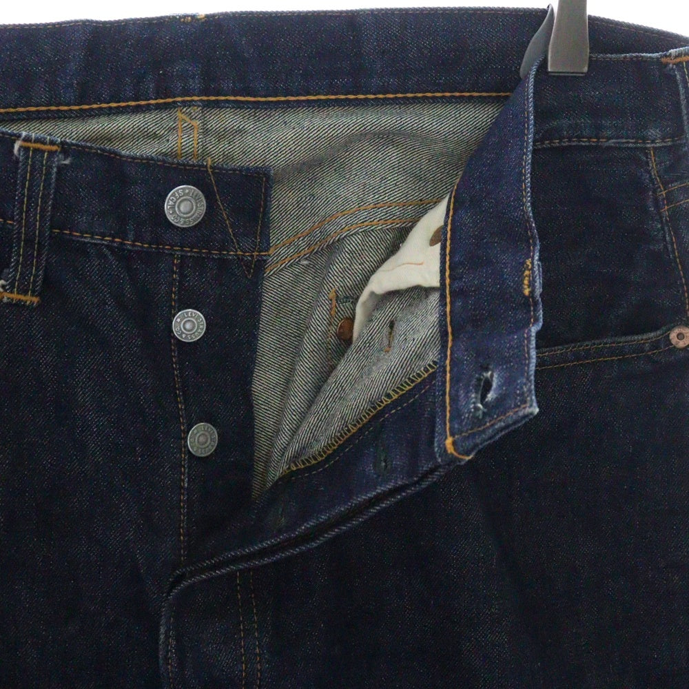 Levi's(リーバイス) 50s VINTAGE 501XX 53MODEL 革パッチ 両面タブ BIG E トップボタン裏無刻印 センターセット デニムパンツ 真紺 インディゴ