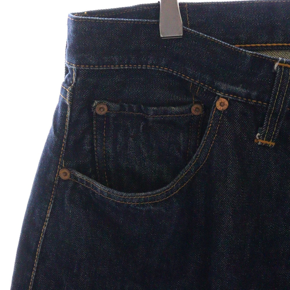 Levi's(リーバイス) 50s VINTAGE 501XX 53MODEL 革パッチ 両面タブ BIG E トップボタン裏無刻印 センターセット デニムパンツ 真紺 インディゴ