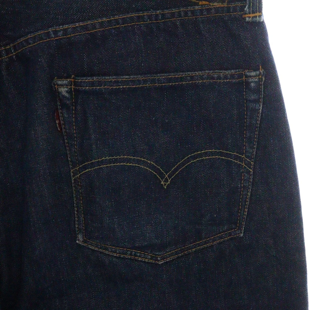 Levi's(リーバイス) 50s VINTAGE 501XX 53MODEL 革パッチ 両面タブ BIG E トップボタン裏無刻印 センターセット デニムパンツ 真紺 インディゴ