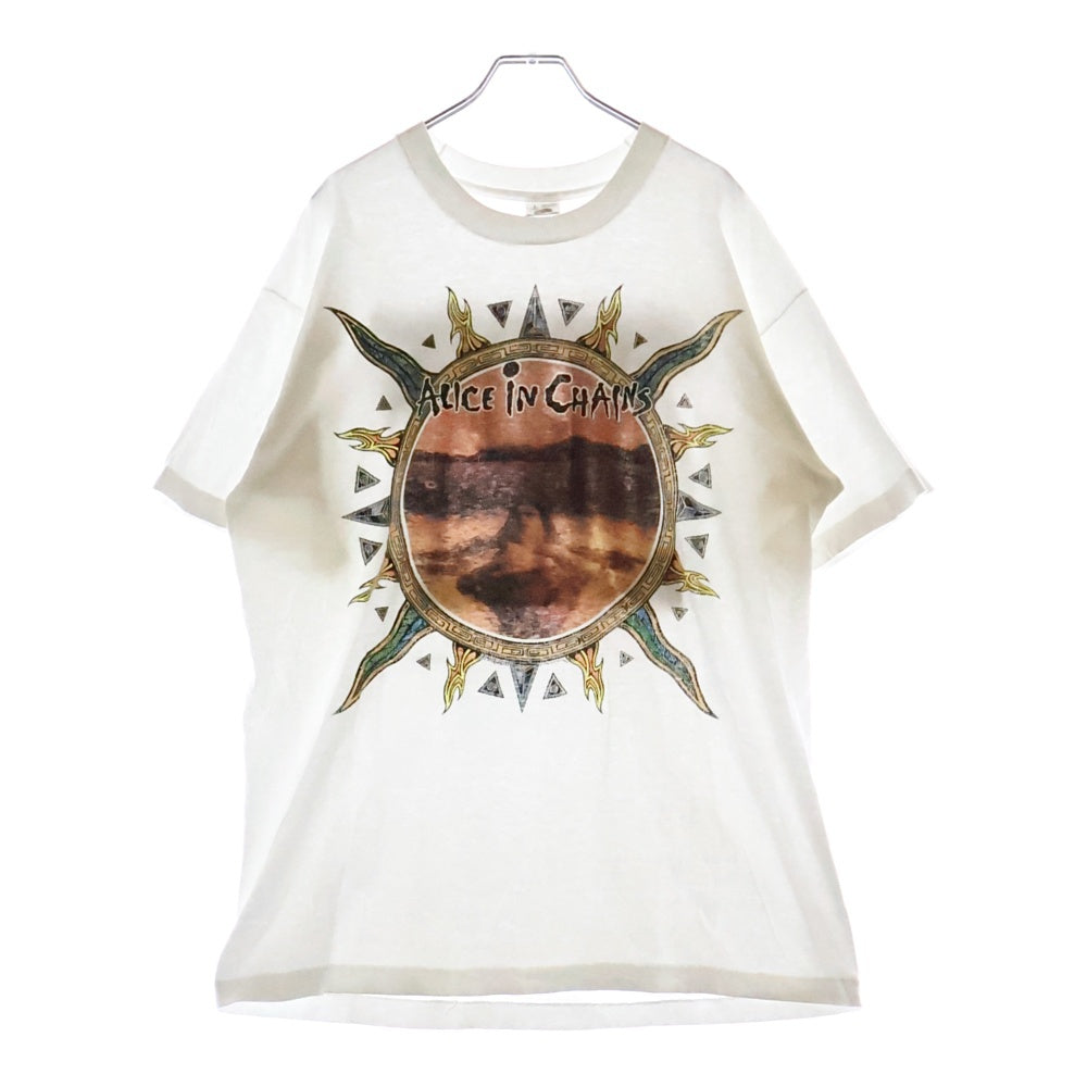 VINTAGE(ヴィンテージ) 90s ALICE IN CHAINS 1992 DIRT TEE アリスインチェイン 両目プリント半袖Tシャツ カットソー ホワイト