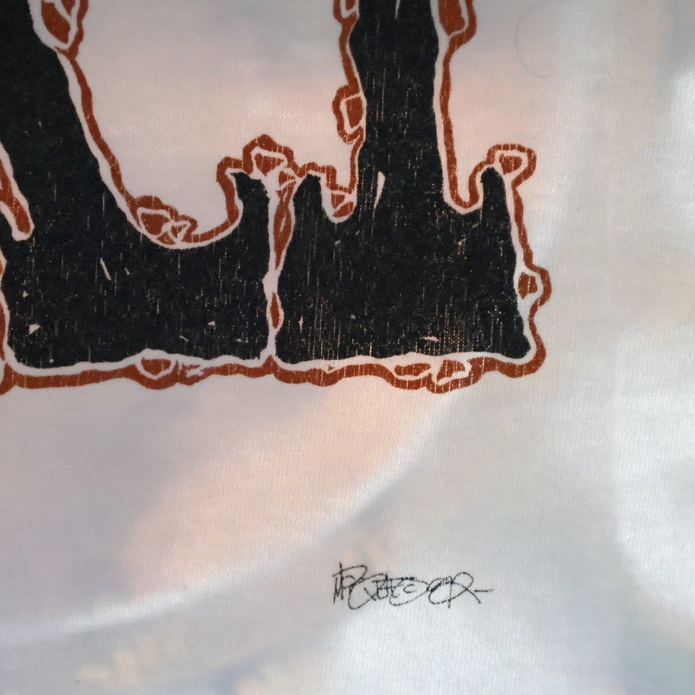VINTAGE(ヴィンテージ) 90s ALICE IN CHAINS 1992 DIRT TEE アリスインチェイン 両目プリント半袖Tシャツ カットソー ホワイト