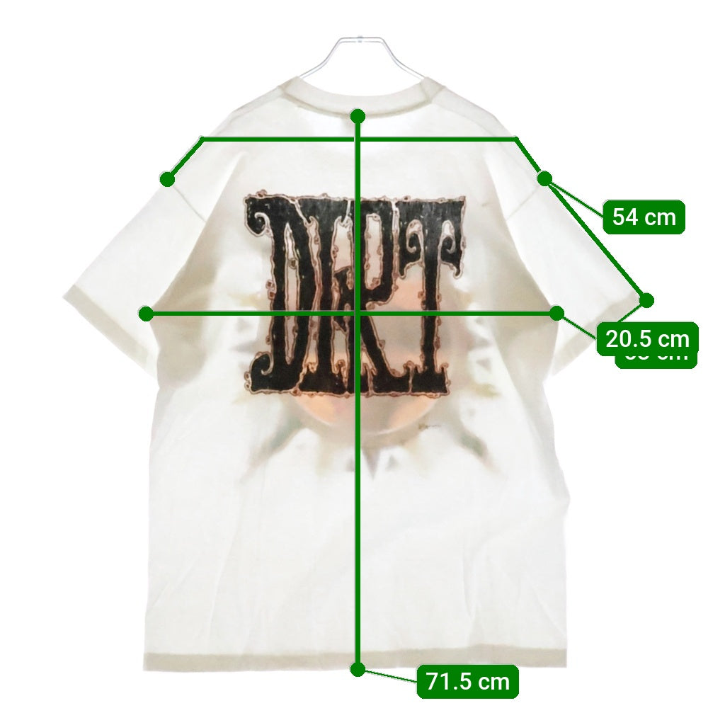 VINTAGE(ヴィンテージ) 90s ALICE IN CHAINS 1992 DIRT TEE アリスインチェイン 両目プリント半袖Tシャツ カットソー ホワイト