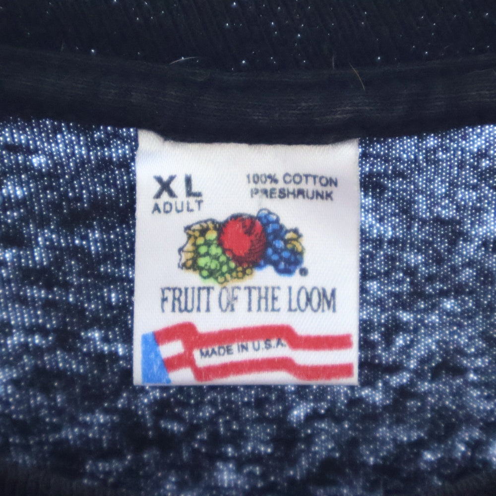 VINTAGE(ヴィンテージ) 90s Malcolm X TEE マルコムエックス フロントプリント半袖Tシャツ カットソー ブラック