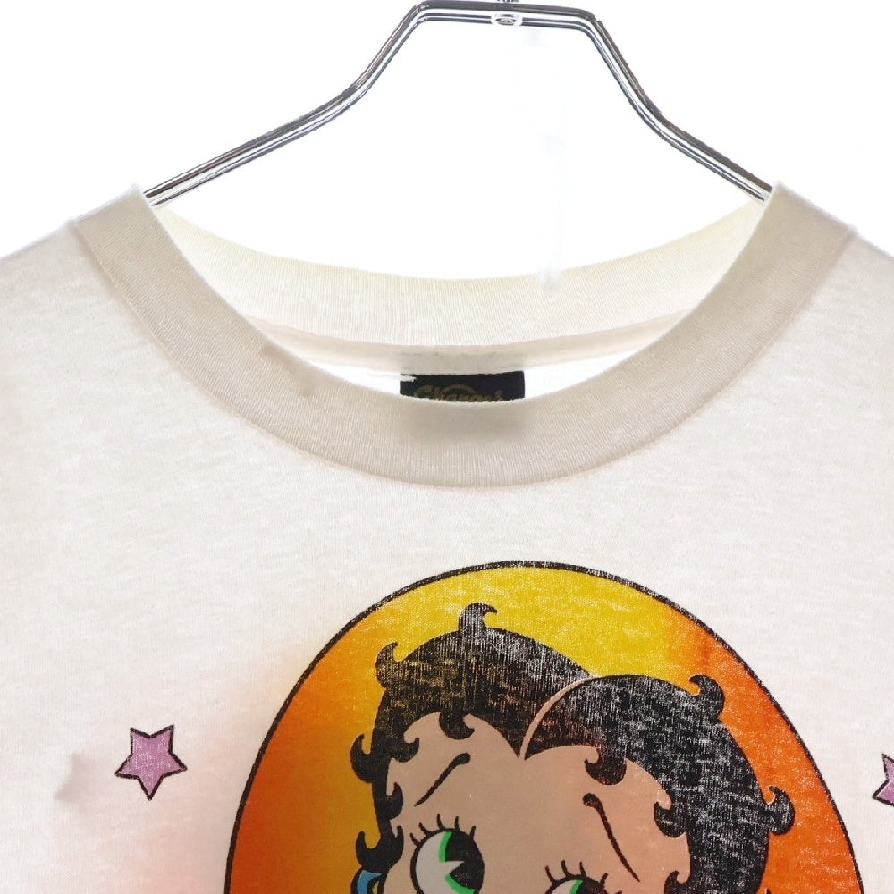 VINTAGE(ヴィンテージ) 90s BETTY BOOP TEE ベティ・ブープ マリリンモンロー 両面プリント半袖Tシャツ カットソー ホワイト