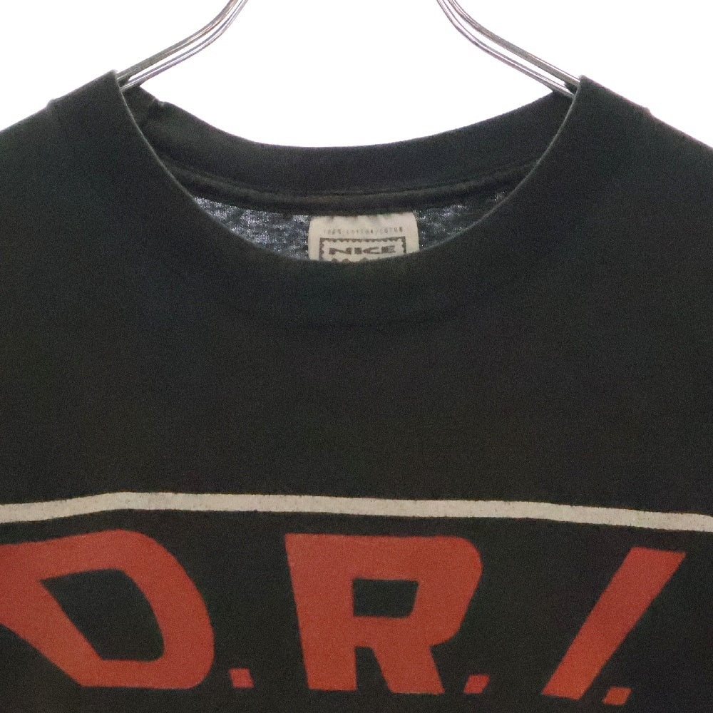 VINTAGE(ヴィンテージ) 90s D.R.I. Dealing With It TEE 両面プリント半袖Tシャツ カットソー ブラック
