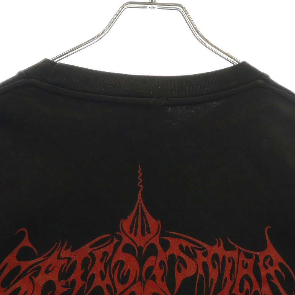 VINTAGE(ヴィンテージ) 90S GATES OF ISHTAR BOOTLEG L/S TEE ゲイツオブイシュター ブートレグ スカルプリント ロングスリーブ 長袖Tシャツ ブラック