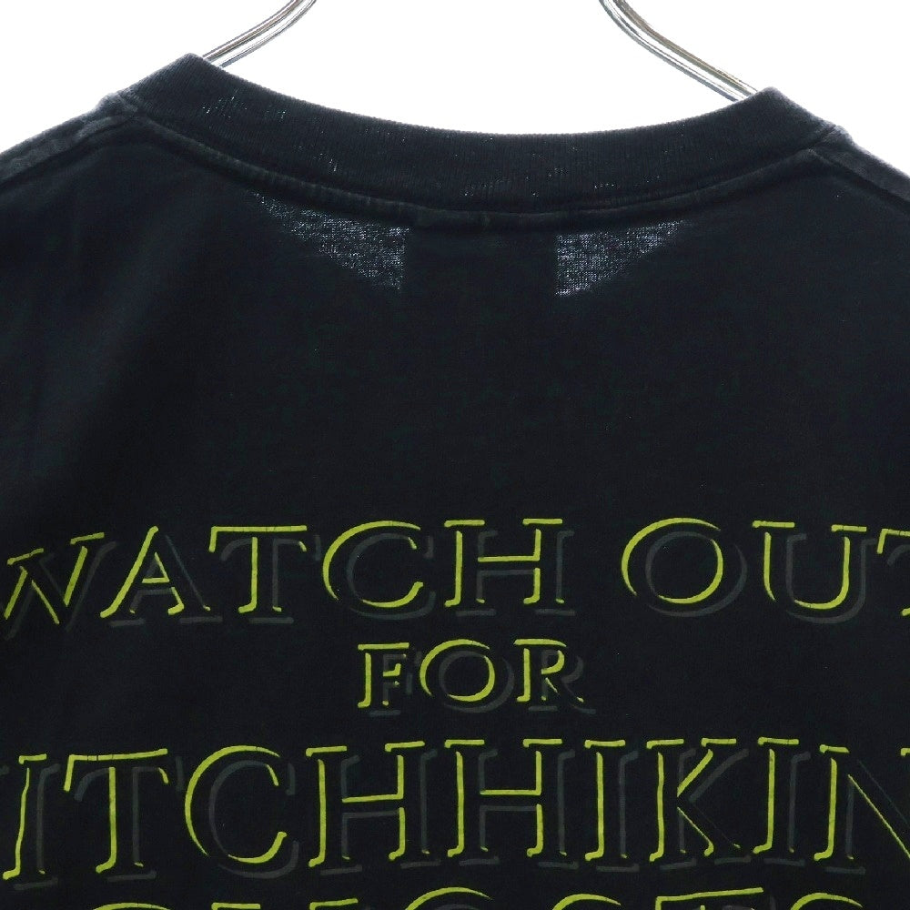 VINTAGE(ヴィンテージ) 90S DISNEY HAUNTED MANSION ホーンテッドマンション 両面プリント 半袖Tシャツ ブラック