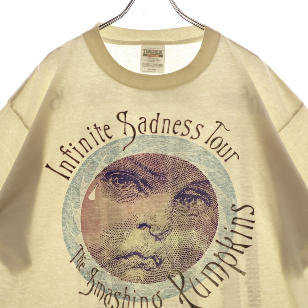 VINTAGE(ヴィンテージ) 90s THE SMASHING PUMPKINS INFINITE SADNESS TOUR '96 TEE スマッシング・パンプキンズ バンド両面プリント半袖Tシャツ カットソー ホワイト