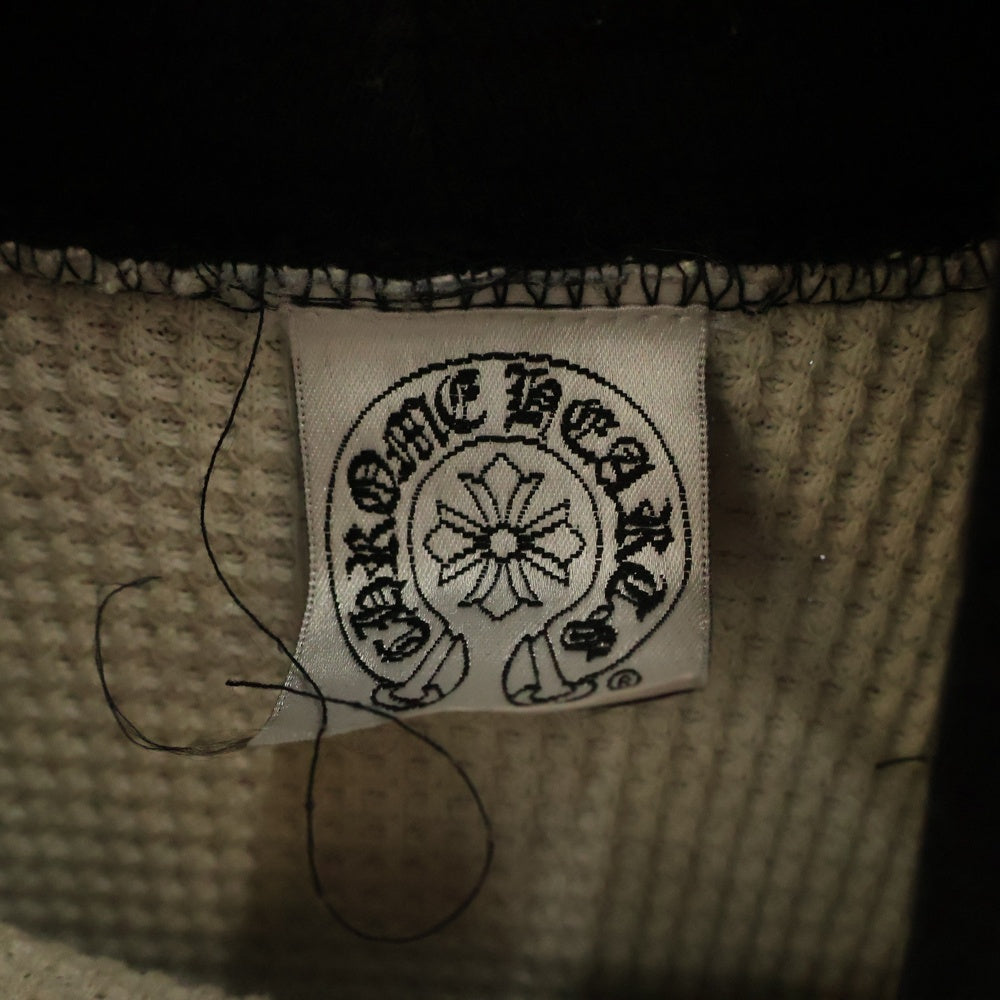 CHROME HEARTS(クロムハーツ) OLD Horseshoe Hoodie オールドモデル ホースシュー 袖プリント プルオーバー パーカー ブラック