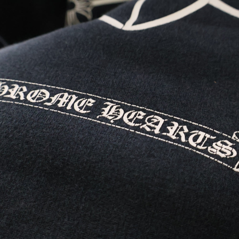 CHROME HEARTS(クロムハーツ) OLD CH PLUS HOODIE オールドモデル バックCHプラスプリント プルオーバーパーカー フーディー ブラック