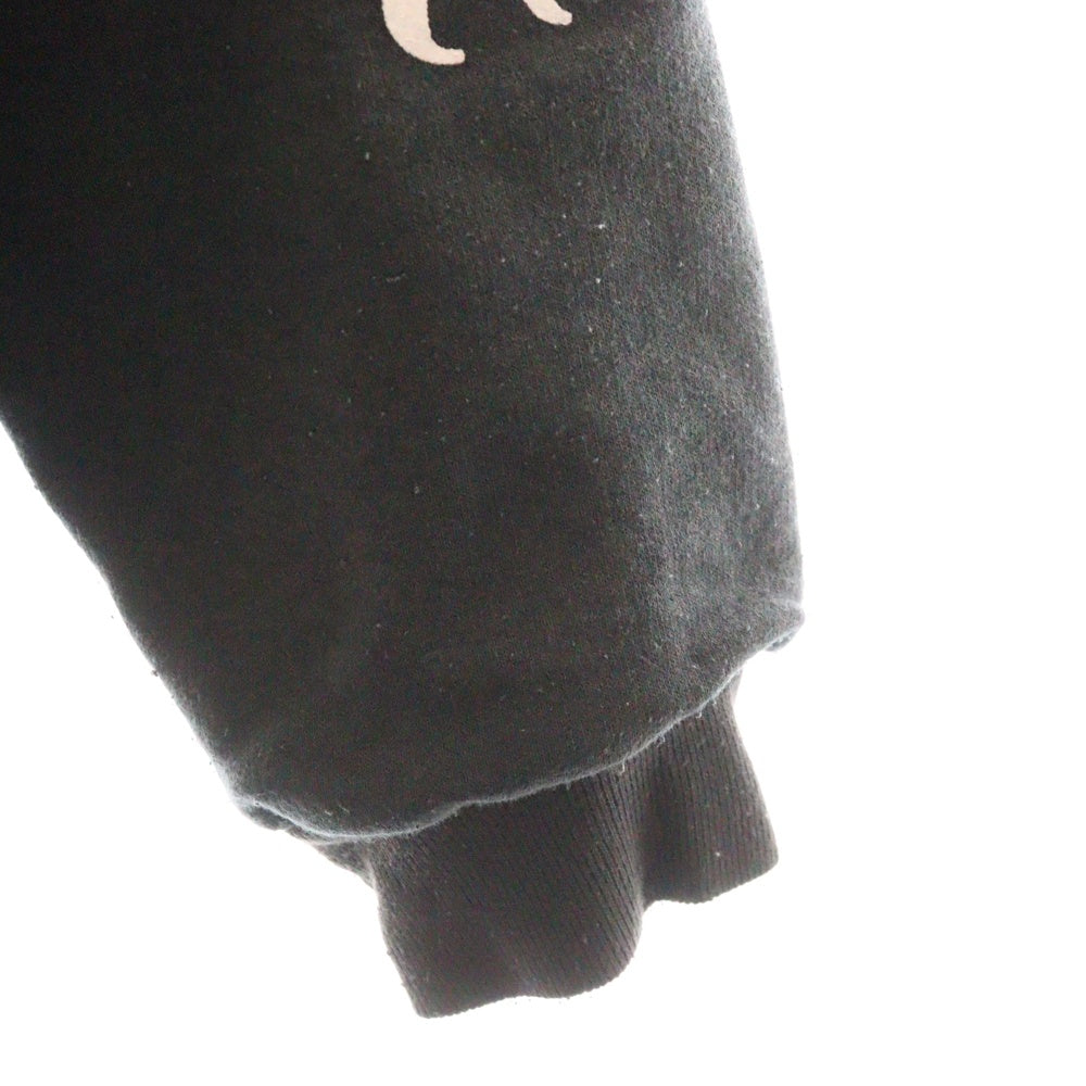 CHROME HEARTS(クロムハーツ) OLD Horseshoe Hoodie オールドモデル ホースシュー 袖プリント プルオーバー パーカー ブラック