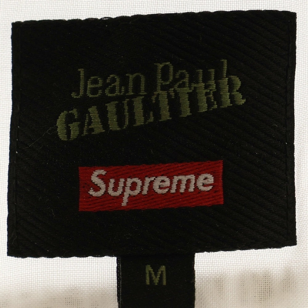 SUPREME(シュプリーム) 19SS × Jean Paul Gaultier Flower Power Rayon Shirt ジャンポールゴルチエ フラワー パワー レーヨン 半袖シャツ ホワイト