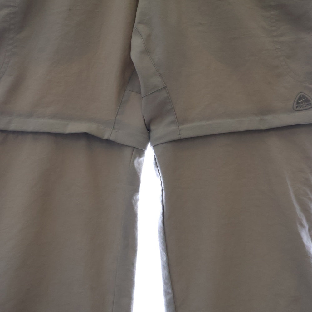 NIKE ACG(ナイキエーシージー) 00S デタッチャブルデザイン トラウザー パンツ ベージュ