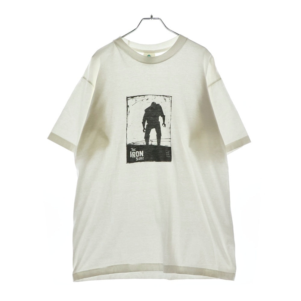 VINTAGE(ヴィンテージ) 90s THE IRON GIANT ジャイアント プリント Tシャツ 半袖カットソー ホワイト