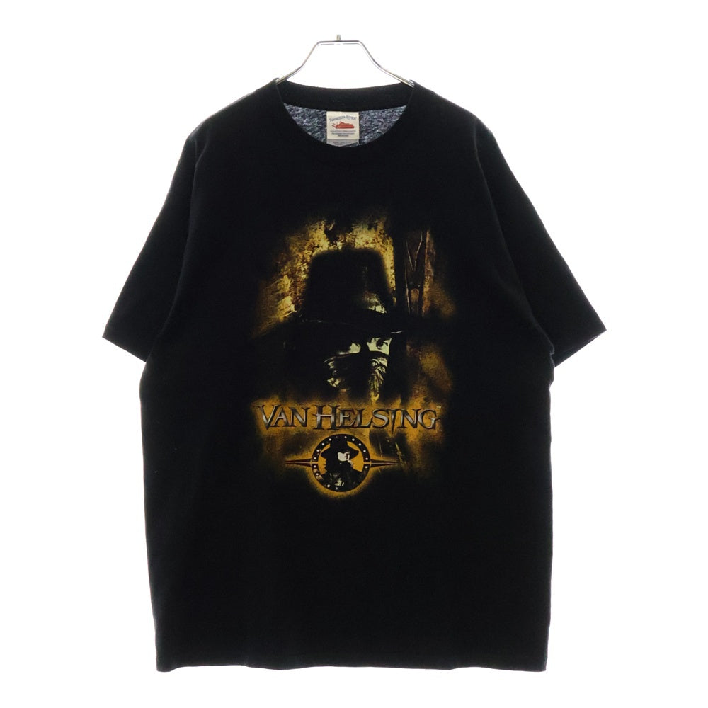 VINTAGE(ヴィンテージ) 00s VAN HELSING ヴァンヘルシング プリント Tシャツ 半袖カットソー ブラック