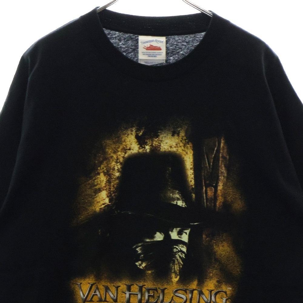 VINTAGE(ヴィンテージ) 00s VAN HELSING ヴァンヘルシング プリント Tシャツ 半袖カットソー ブラック