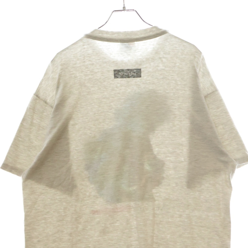 VINTAGE(ヴィンテージ) 90s New Order Technique TEE ニューオーダー フロントプリント半袖Tシャツ カットソー グレー