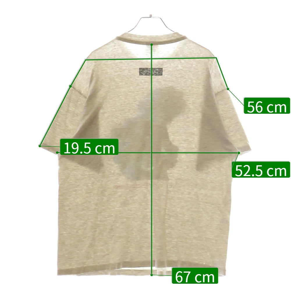 VINTAGE(ヴィンテージ) 90s New Order Technique TEE ニューオーダー フロントプリント半袖Tシャツ カットソー グレー