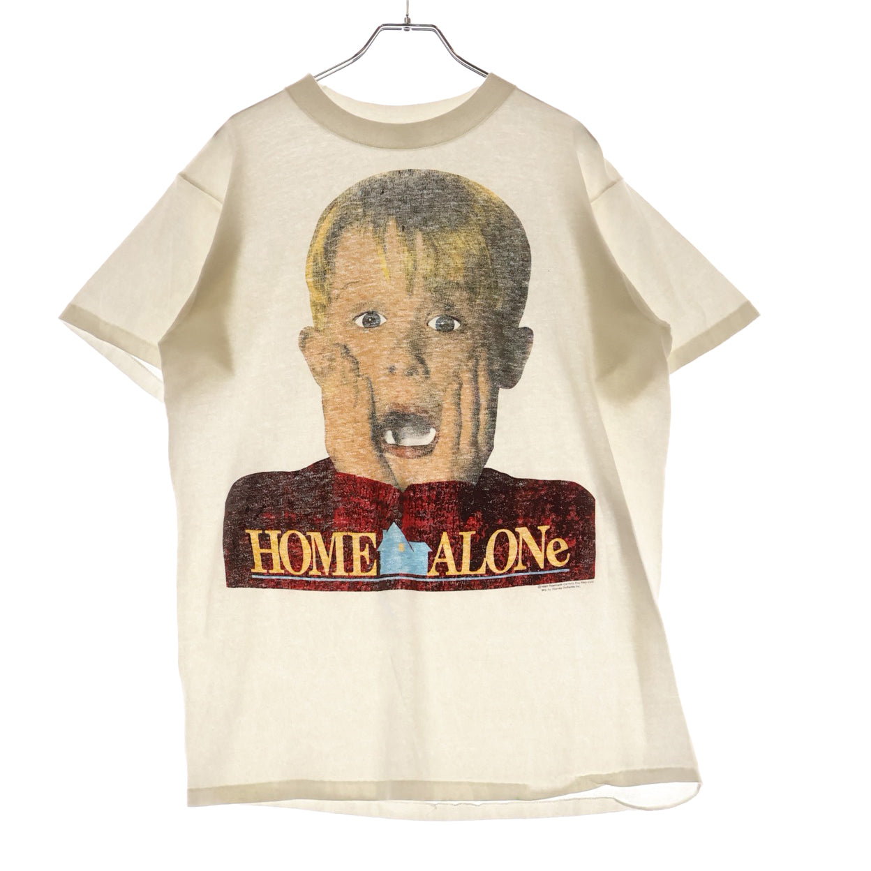 VINTAGE(ヴィンテージ) 90S Home Alone Movie Promo ホームアローン フロントプリント 半袖Tシャツ