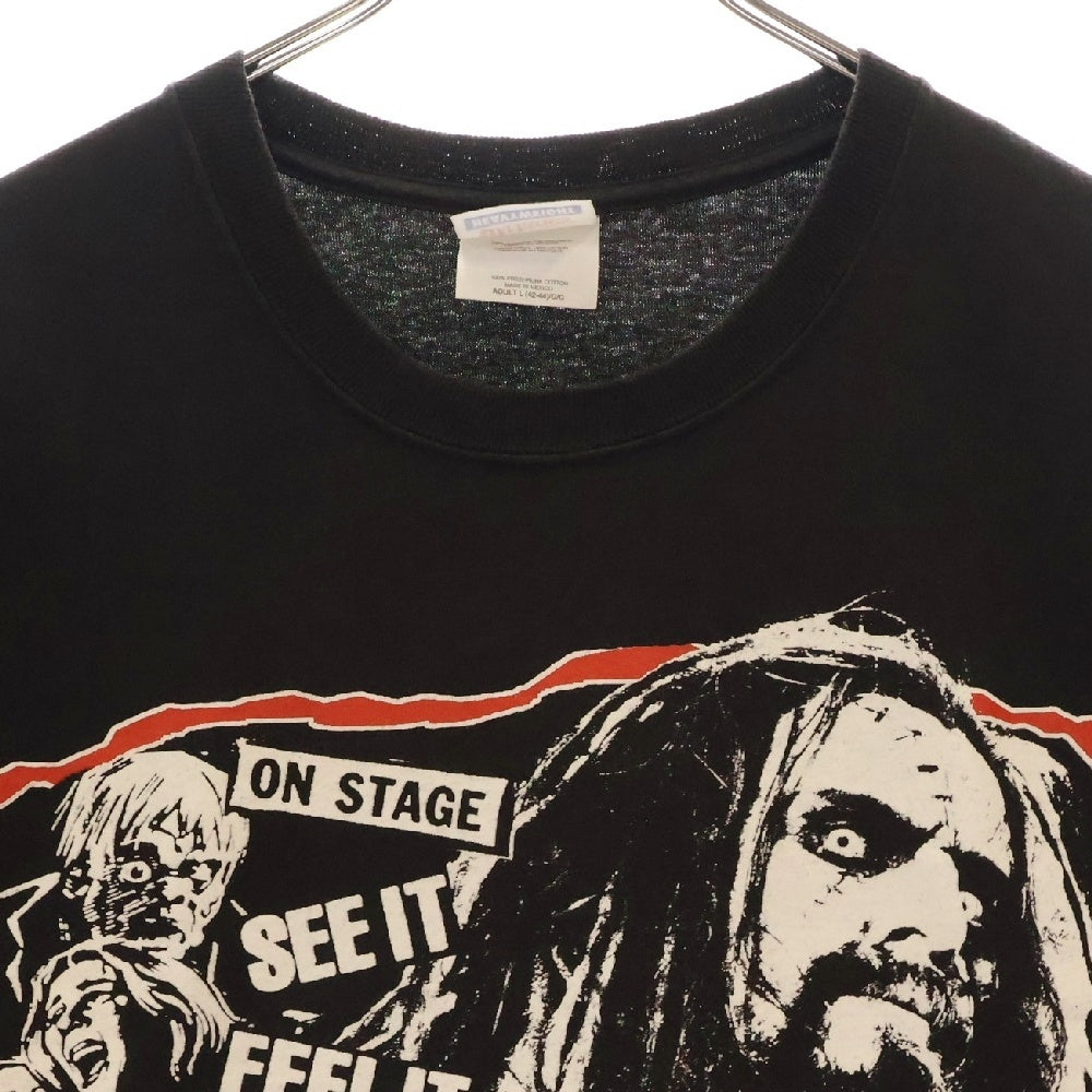 VINTAGE(ヴィンテージ) 00s ROBZONBIE ロブゾンビ Tシャツ 半袖カットソー ブラック