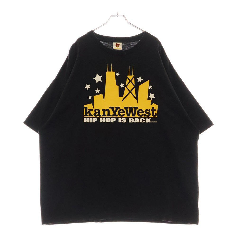 VINTAGE(ヴィンテージ) 00S kanye West The Truth Tour 2004 カニエウェスト 両面プリント 半袖Tシャツ ブラック