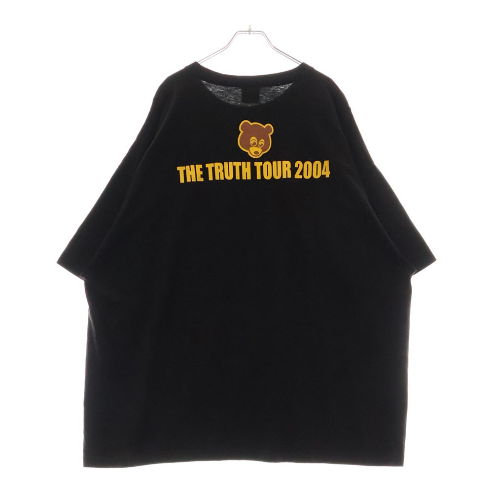 VINTAGE(ヴィンテージ) 00S kanye West The Truth Tour 2004 カニエウェスト 両面プリント 半袖Tシャツ ブラック