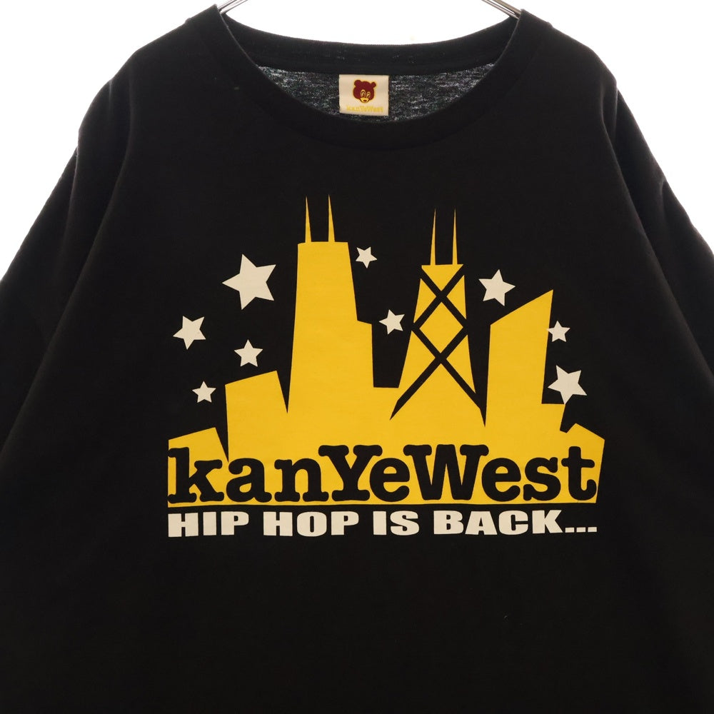 VINTAGE(ヴィンテージ) 00S kanye West The Truth Tour 2004 カニエウェスト 両面プリント 半袖Tシャツ ブラック