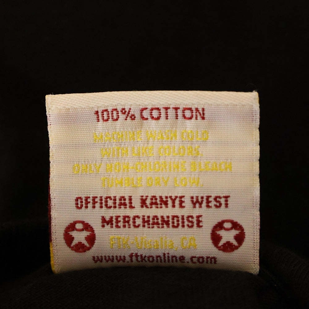 VINTAGE(ヴィンテージ) 00S kanye West The Truth Tour 2004 カニエウェスト 両面プリント 半袖Tシャツ ブラック