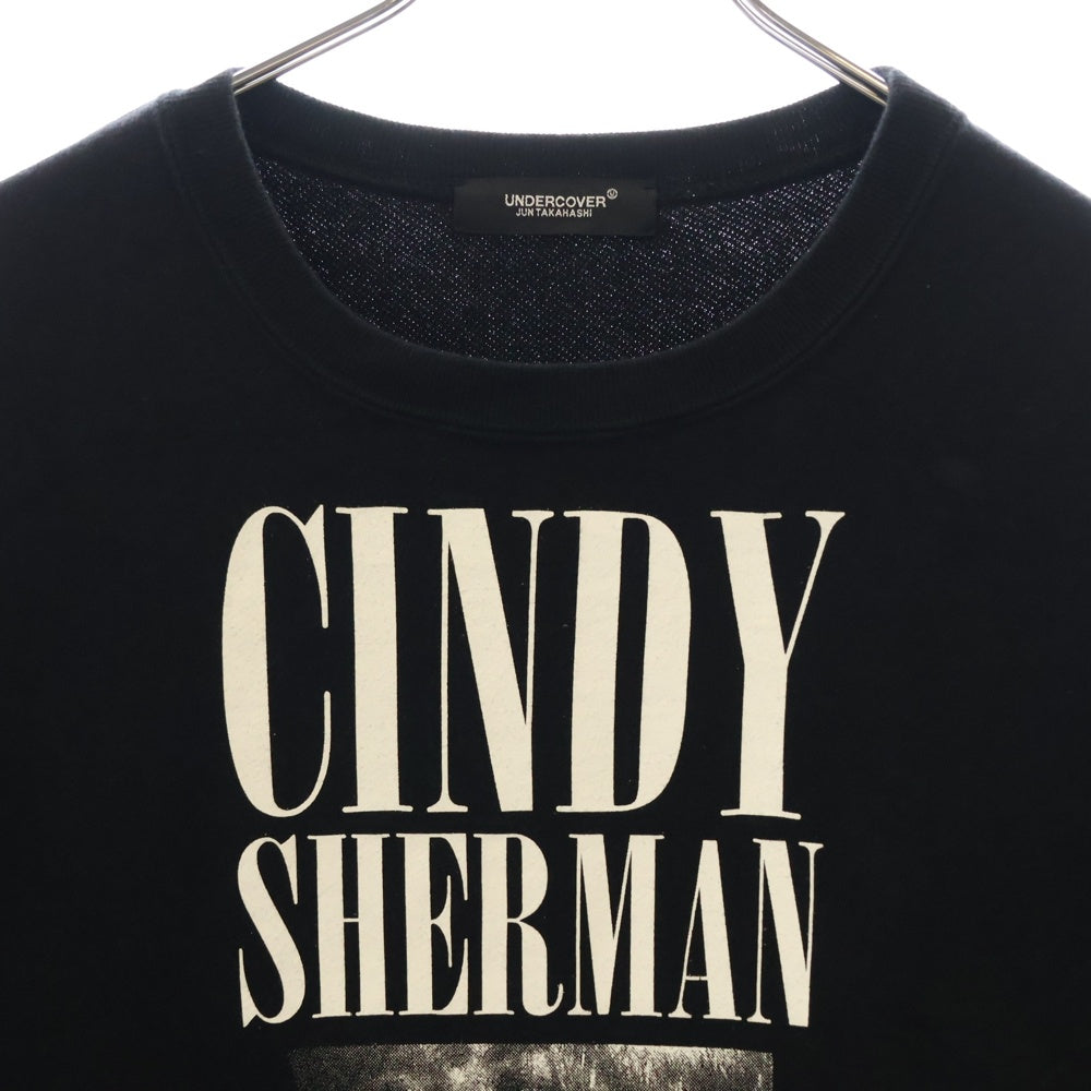 UNDERCOVER(アンダーカバー) 20SS CINDY SHERMAN UCU9891-3 プリントスウェット トレーナー ブラック