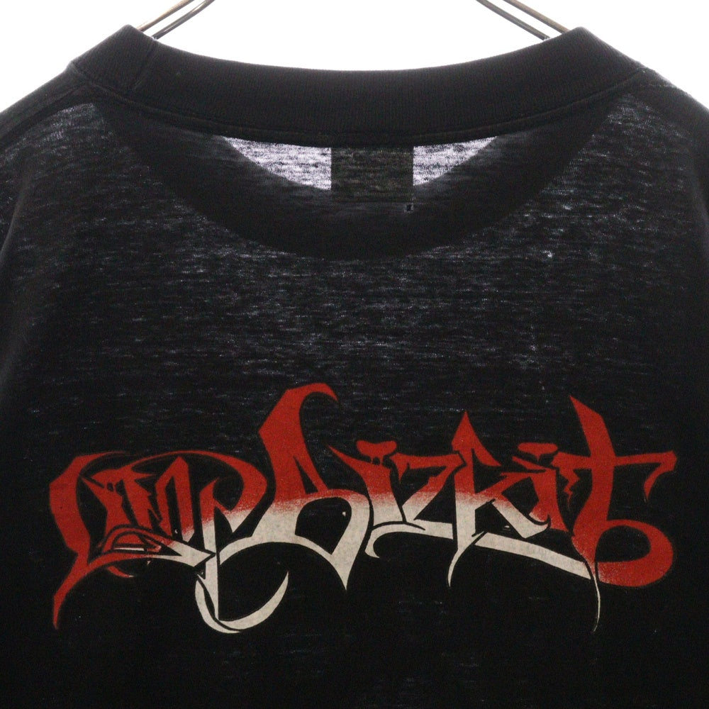 VINTAGE(ヴィンテージ) 90s LIMP BIZKIT SIGNFICANT OTHER BOOTLEG リンプビズキット ブートレグ Tシャツ 長袖カットソー ブラック