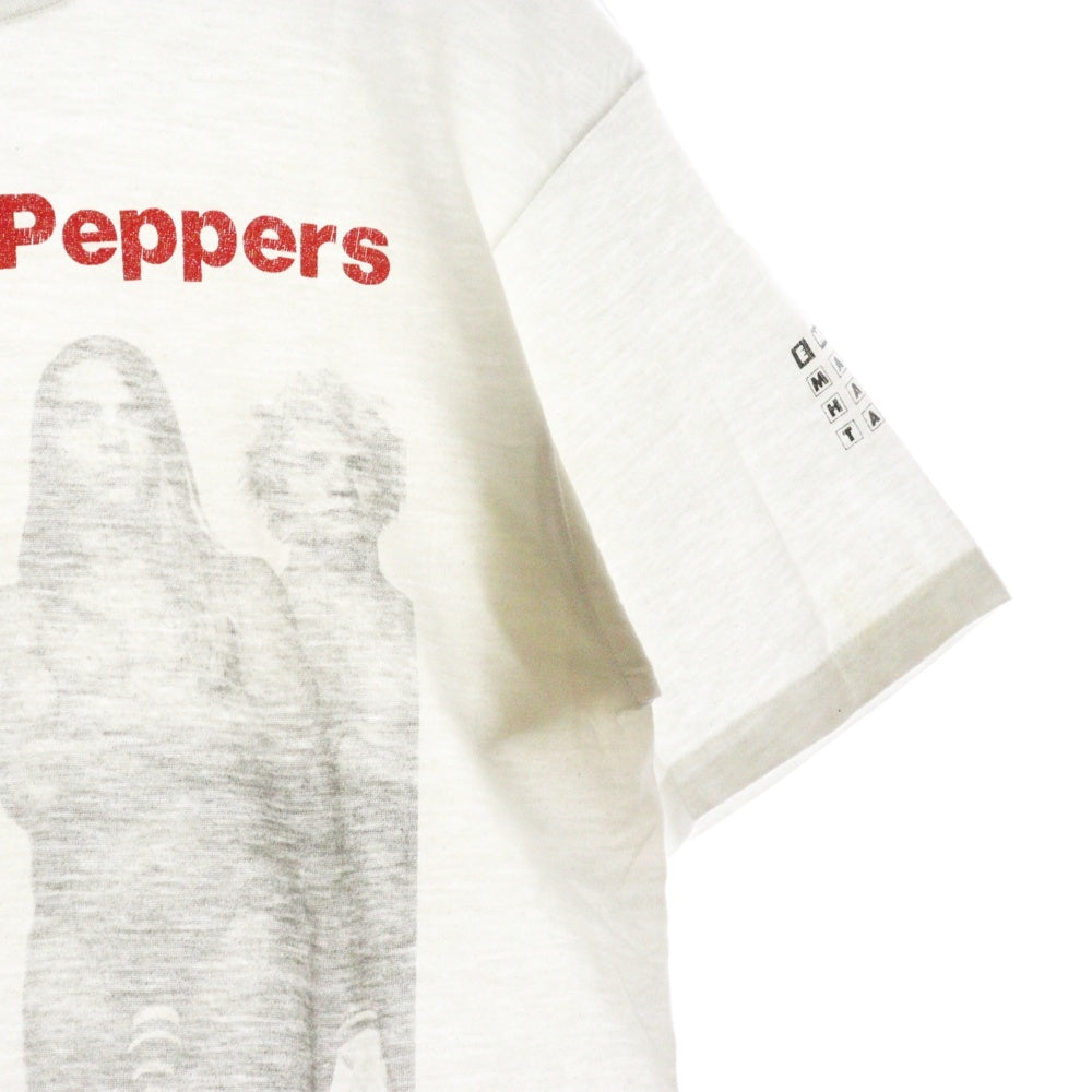 VINTAGE(ヴィンテージ) 80S RED HOT CHILIPEPPERS UPLIFT MOFO PARTY PLAN レッドホットチリペッパーズ プリント 半袖Tシャツ ホワイト