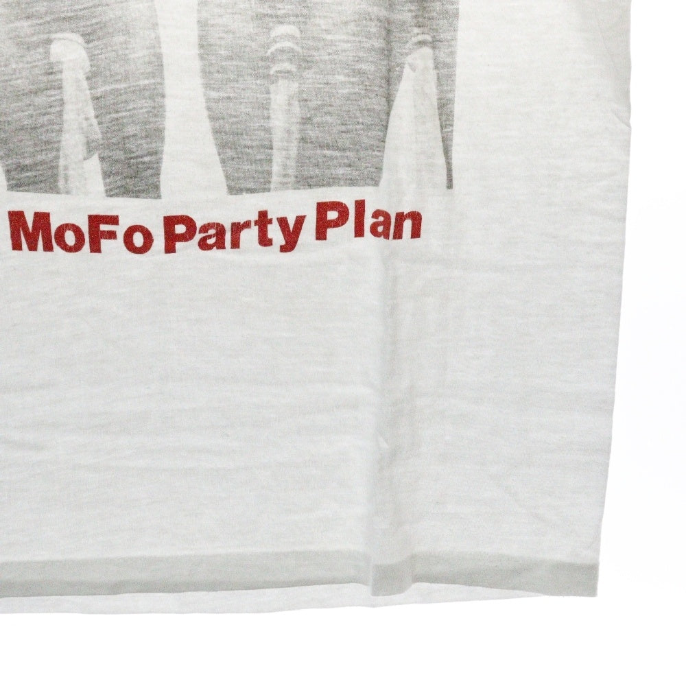 VINTAGE(ヴィンテージ) 80S RED HOT CHILIPEPPERS UPLIFT MOFO PARTY PLAN レッドホットチリペッパーズ プリント 半袖Tシャツ ホワイト