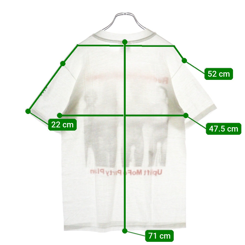 VINTAGE(ヴィンテージ) 80S RED HOT CHILIPEPPERS UPLIFT MOFO PARTY PLAN レッドホットチリペッパーズ プリント 半袖Tシャツ ホワイト