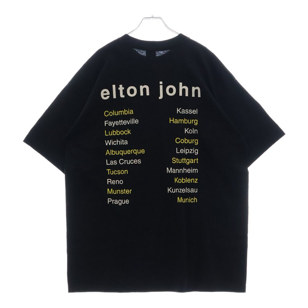 VINTAGE(ヴィンテージ) 00s ELTON JOHN エルトンジョン Tシャツ 半袖カットソー ブラック