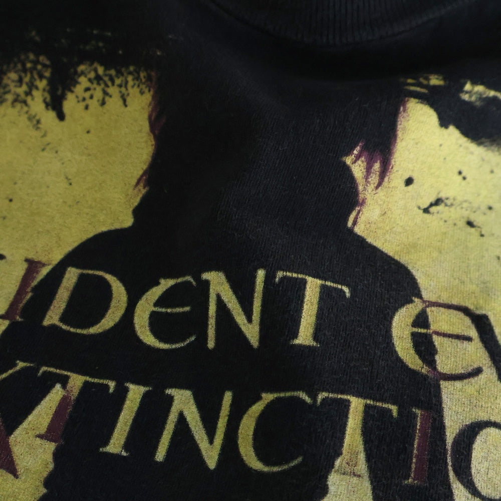 VINTAGE(ヴィンテージ) 00s BIOHAZARD Resident Evil Extinction TEE バイオハザード フロントプリント半袖Tシャツ カットソー ブラック