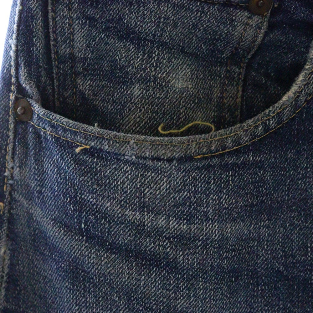 Levi's(リーバイス) 50-60s VINTAGE 501XX 紙パッチ BIG E 両面タブ ボタンフライデニムパンツ インディゴ