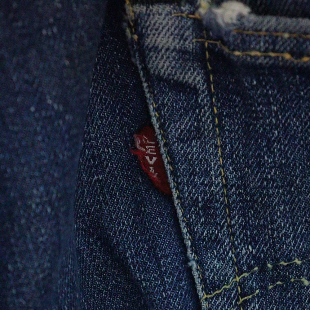 Levi's(リーバイス) 50-60s VINTAGE 501XX 紙パッチ BIG E 両面タブ ボタンフライデニムパンツ インディゴ