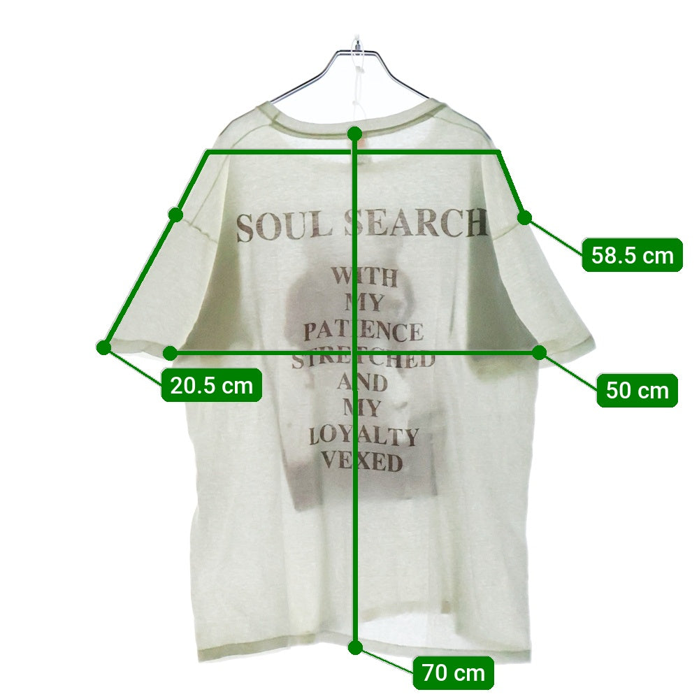 VINTAGE(ヴィンテージ) 90s MORRISSEY TEE モリッシー 両面プリント半袖Tシャツ カットソー ホワイト