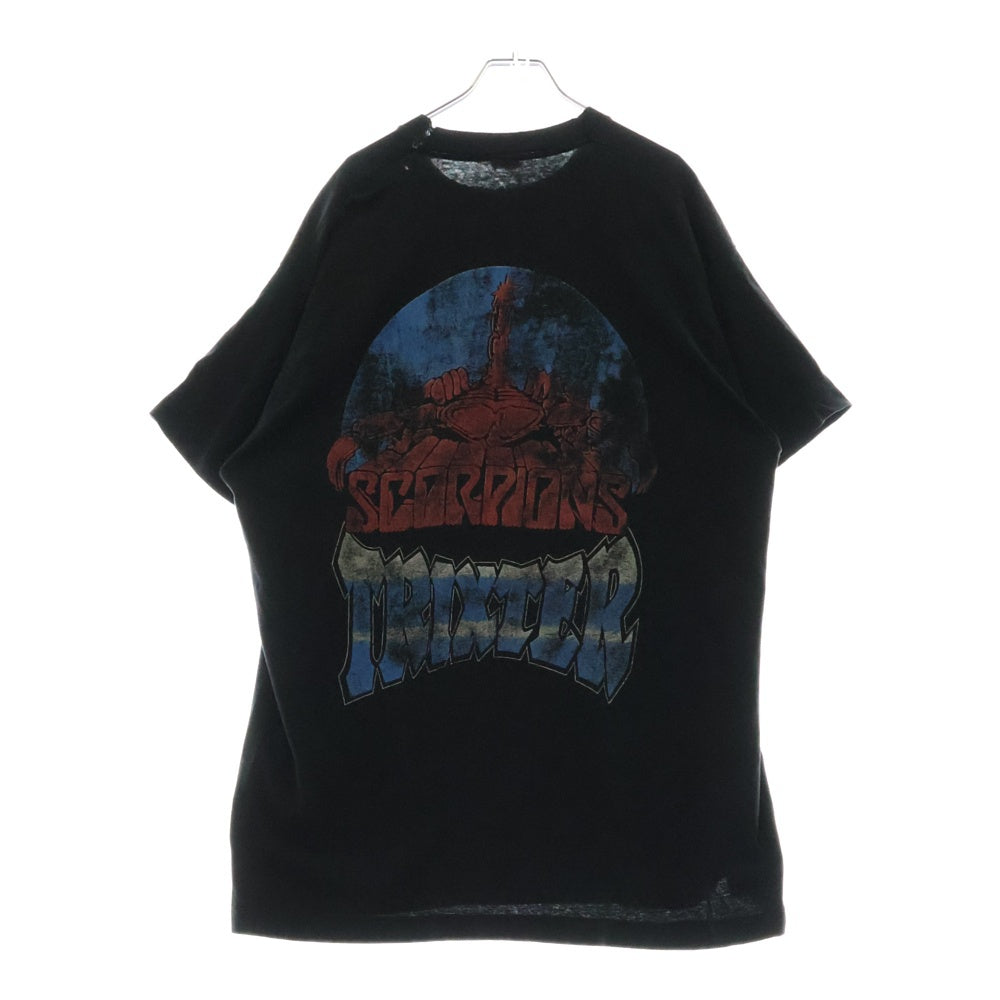 VINTAGE(ヴィンテージ) 90s SCORPIONS TRIXTER スコーピオンズ Tシャツ 半袖カットソー ブラック