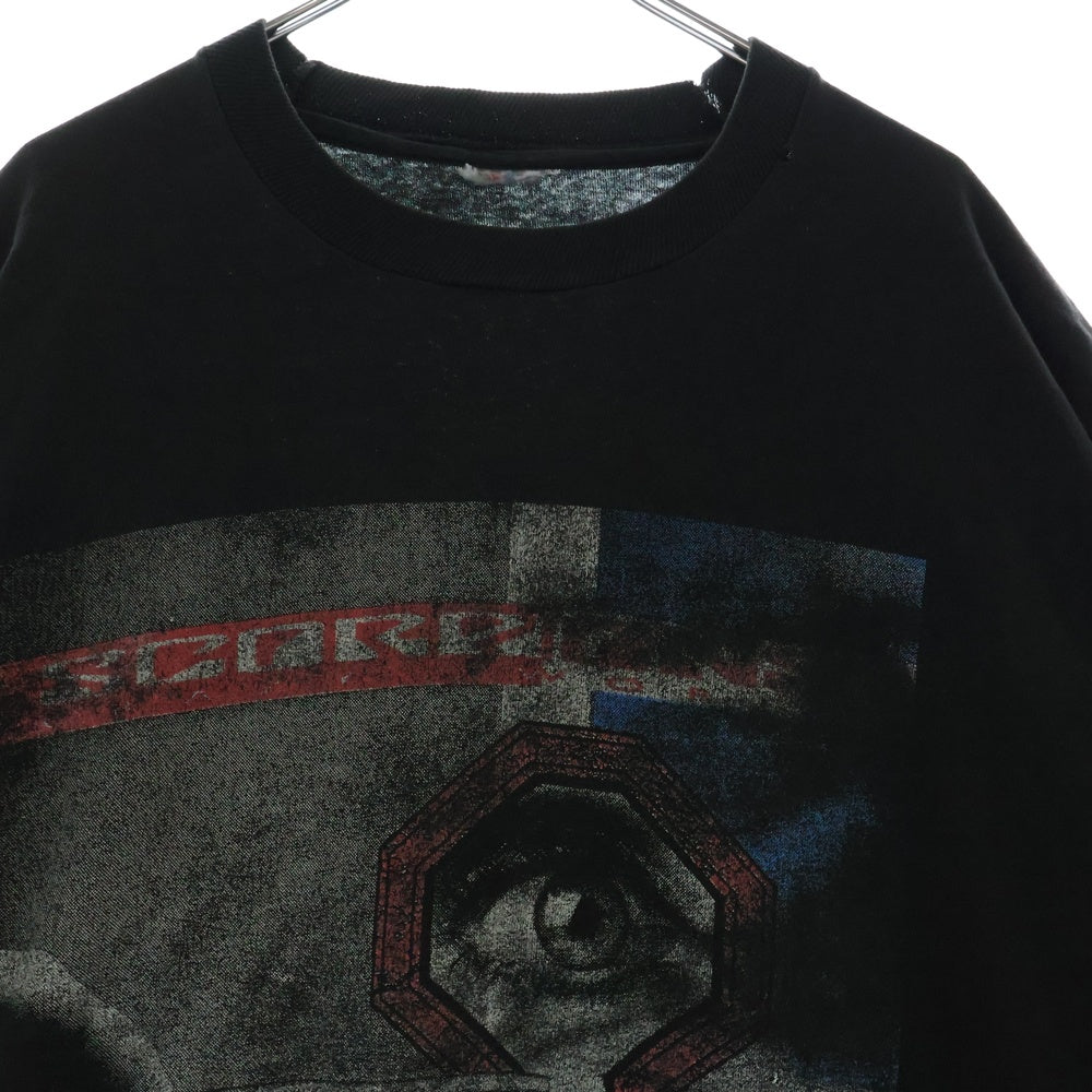 VINTAGE(ヴィンテージ) 90s SCORPIONS TRIXTER スコーピオンズ Tシャツ 半袖カットソー ブラック