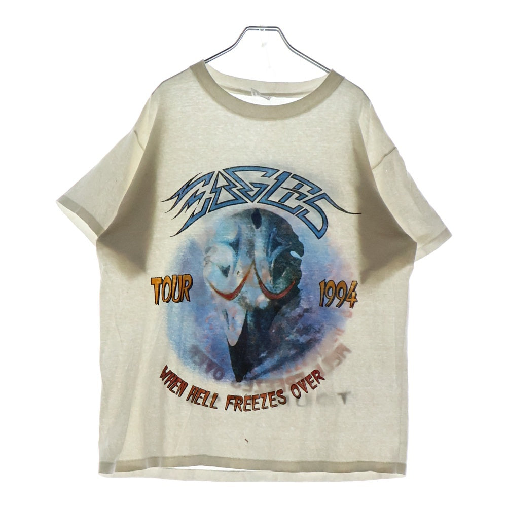 VINTAGE(ヴィンテージ) 90s EAGLE WHEN HELL FREEZES OVER イーグル 1994 TOUR Tシャツ 半袖カットソー ホワイト