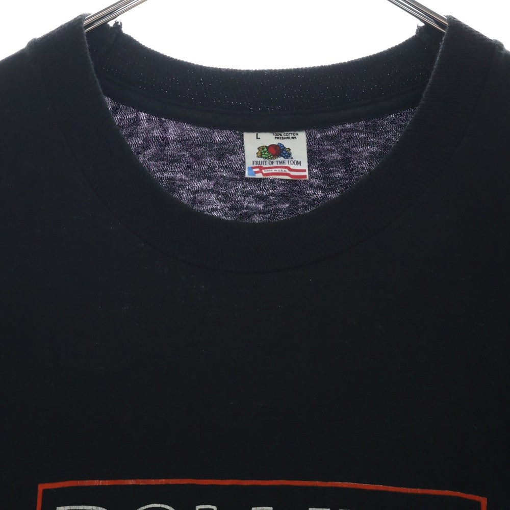 VINTAGE(ヴィンテージ) 90S ROLLINS BAND THE END OF SILENCE 両面プリント 半袖Tシャツ ブラック
