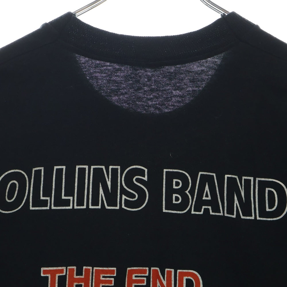 VINTAGE(ヴィンテージ) 90S ROLLINS BAND THE END OF SILENCE 両面プリント 半袖Tシャツ ブラック