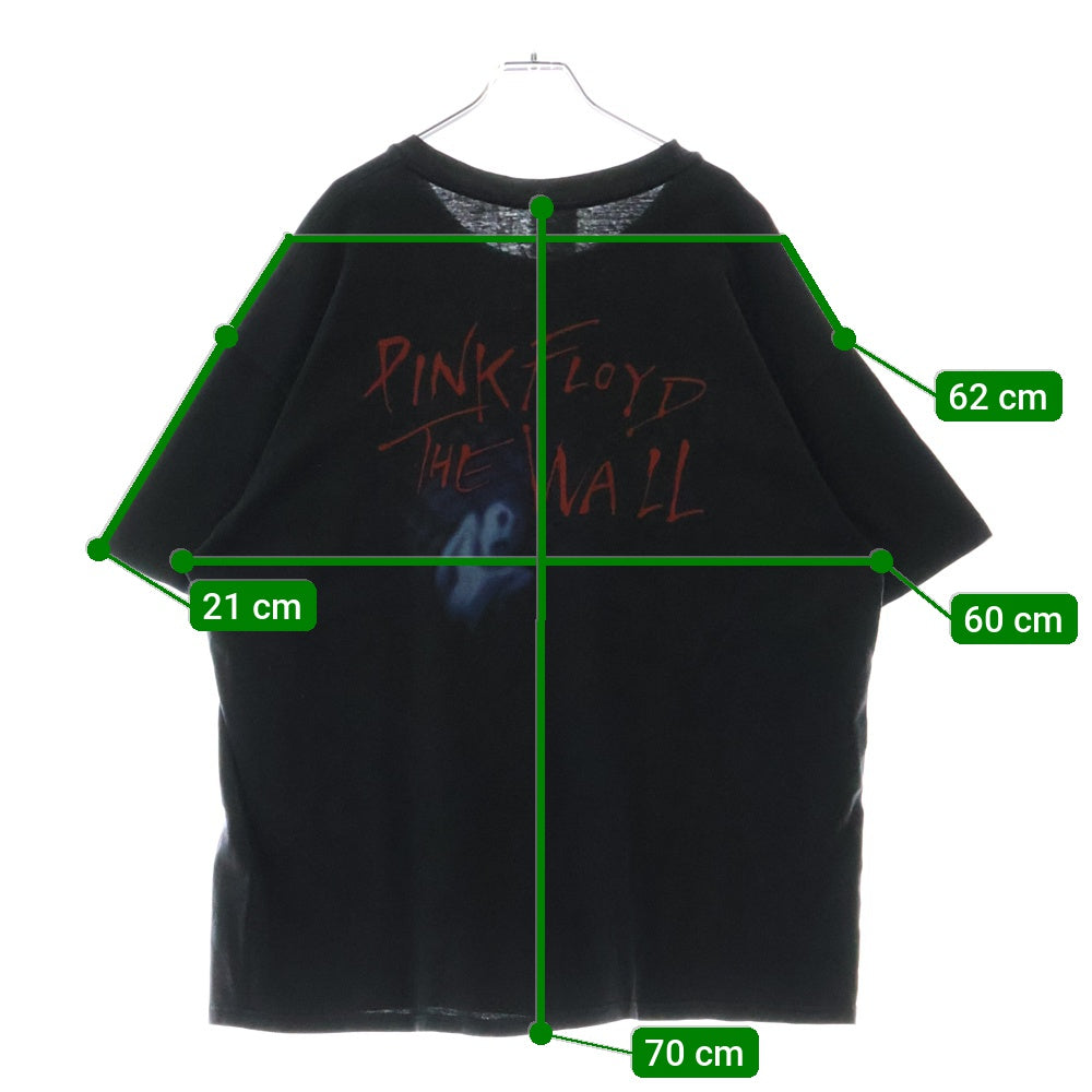 VINTAGE(ヴィンテージ) 00s PINK FLOYD THE WALL ピンクフロイド ザウォール Tシャツ 半袖カットソー ブラック