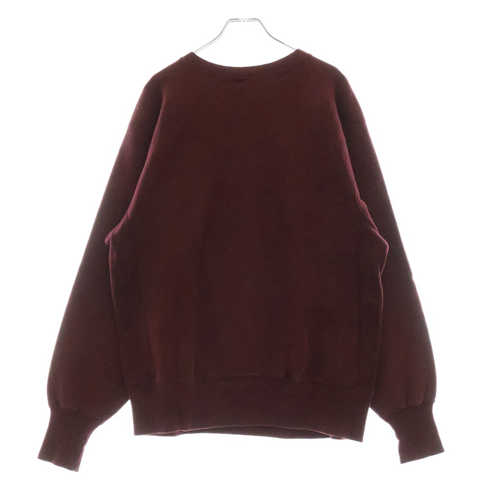 CHAMPION(チャンピオン) 90S 刺繍タグ TEXAS A&M REVERSE WEAVE カレッジロゴ リバースウィーブ クルーネックスウェット バーガンディ