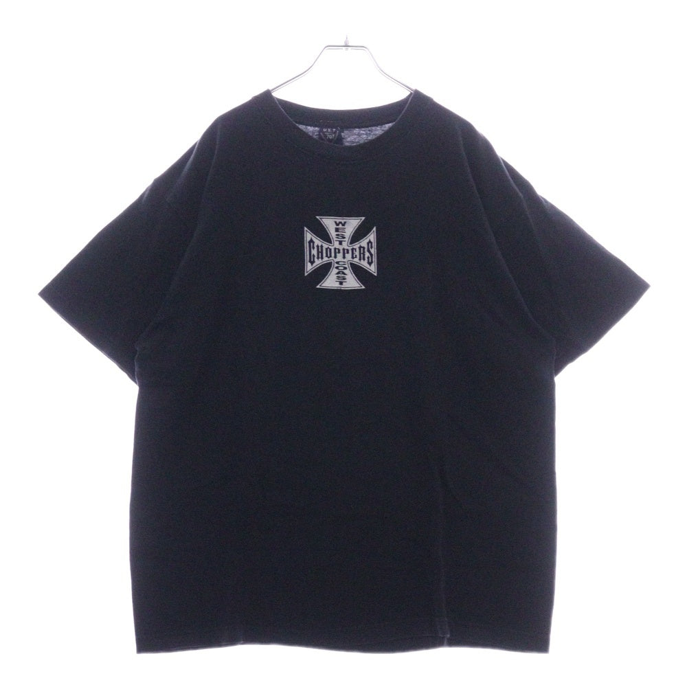 VINTAGE(ヴィンテージ) 90s WEST COAST CHOPPERS TEE ウェストコーストチョッパーズ 両面プリント Tシャツ 半袖カットソー ブラック