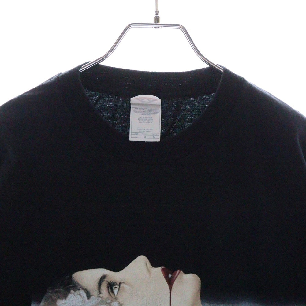 VINTAGE(ヴィンテージ) 00s THE BLACK DAHLIA ブラックダリア プリント 半袖Tシャツ ブラック