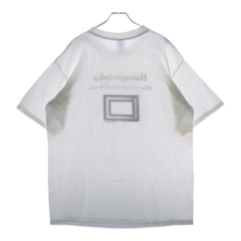 VINTAGE(ヴィンテージ) 00s When You Are Out Of Monet TEE モネ フロントプリント半袖Tシャツ カットソー ホワイト