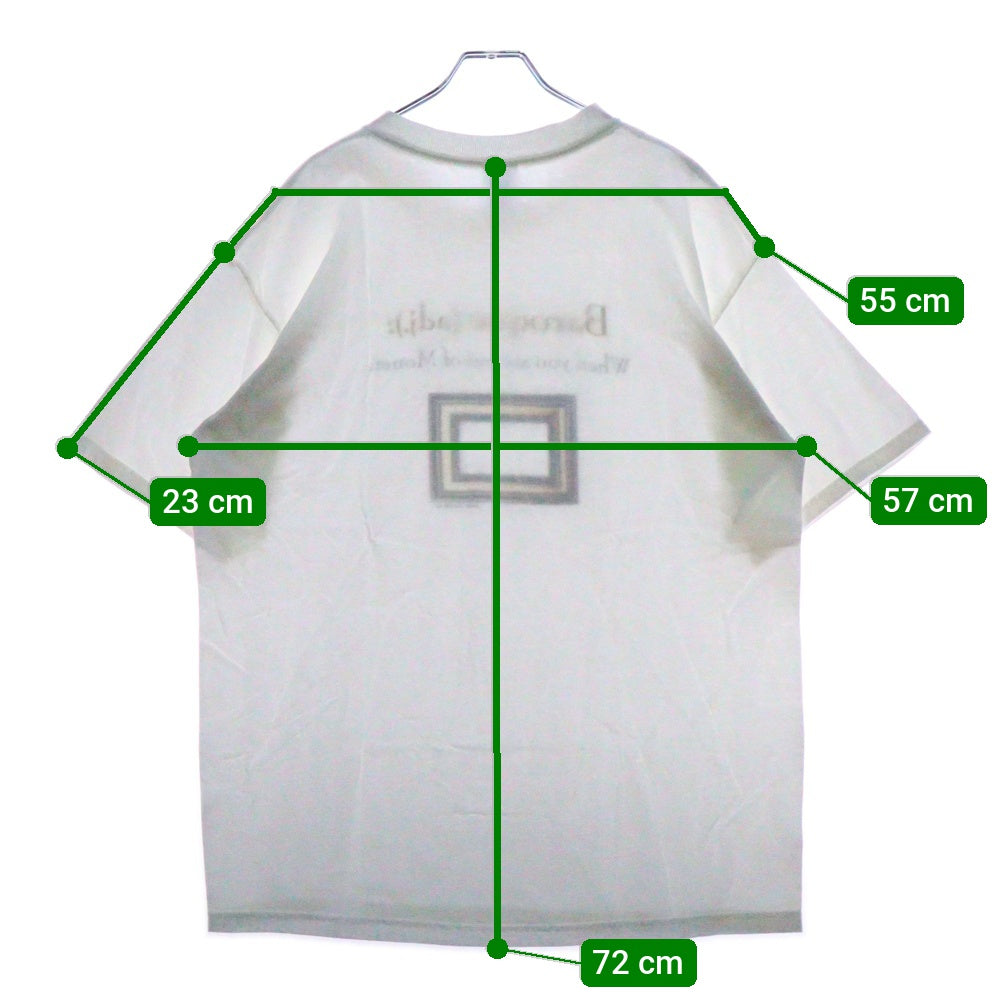 VINTAGE(ヴィンテージ) 00s When You Are Out Of Monet TEE モネ フロントプリント半袖Tシャツ カットソー ホワイト