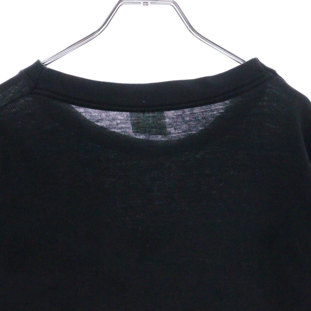 VINTAGE(ヴィンテージ) 90s Wolf TEE ジャックニコルソン ムービー フロントプリント半袖Tシャツ カットソー ブラック